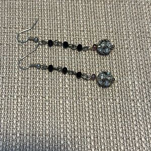 Unique Vintage Beaded Earrings #RL 107 Handmade by Violette Grace